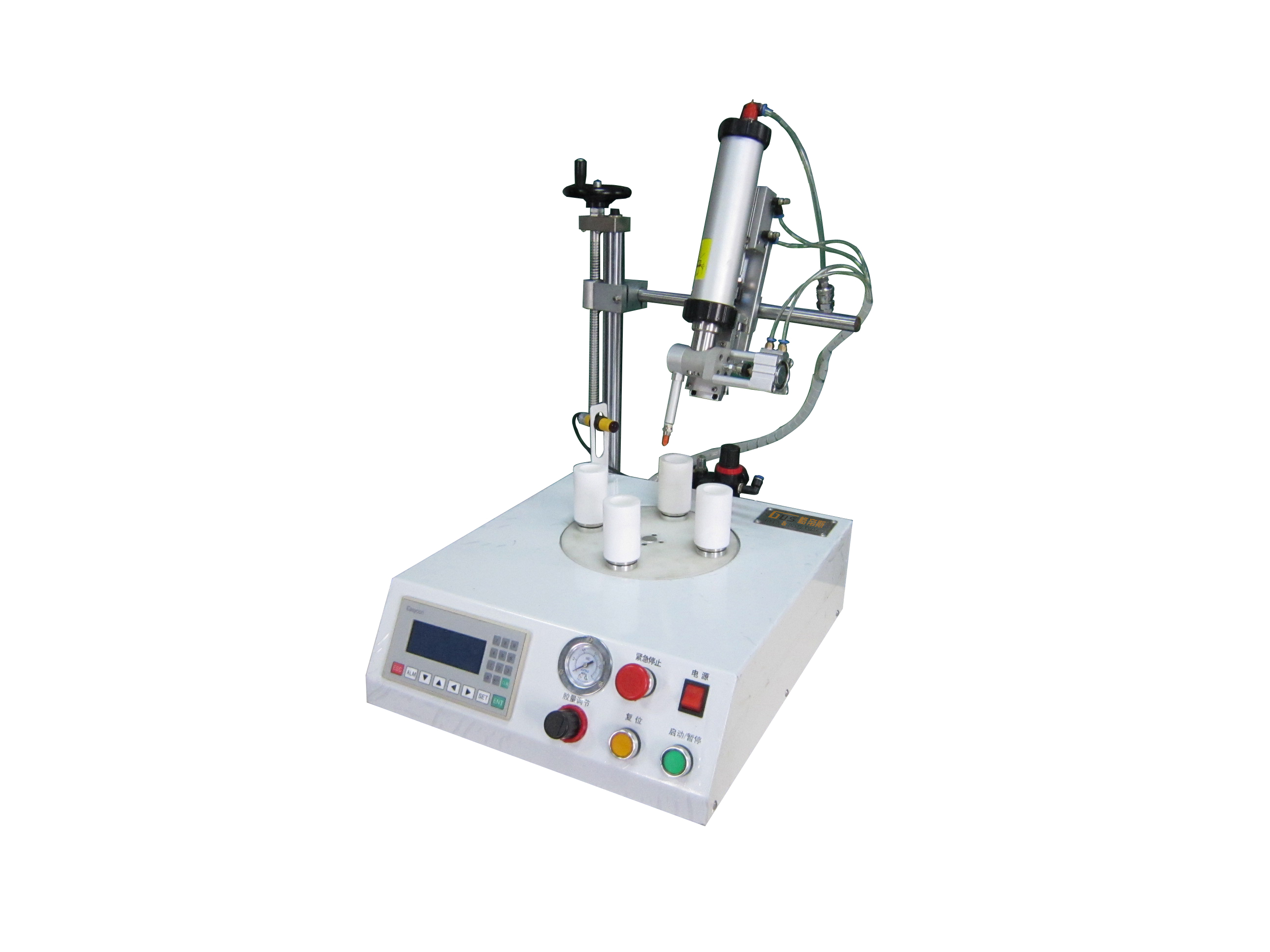 JD-40 Four-station Round Glue Dispensing Machine